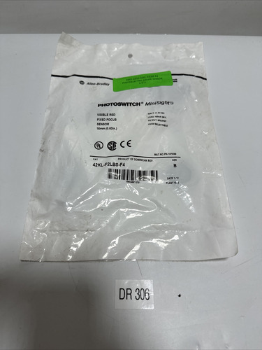 New Allen Bradley 42kl-f2lbs-f4 Ser. B Minisight Pho Jjg