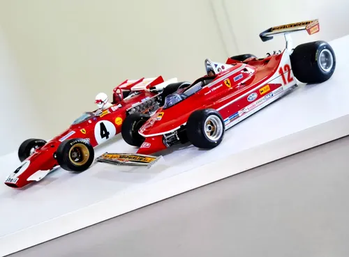 Miniaturas Ferrari 312 B & 312 T4 1:18 Exoto Legends