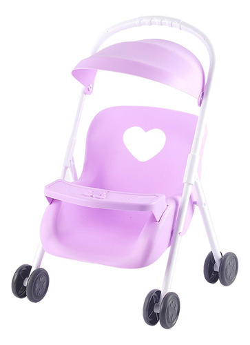 Carrinhos De Boneca Carrinho De Bebê Portátil Lilás