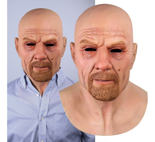 Máscara De Sr. White Profesor Breaking Bad Walter White