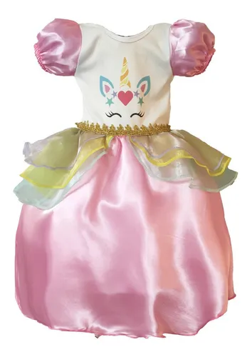 Vestido do sales unicórnio no mercadolivre