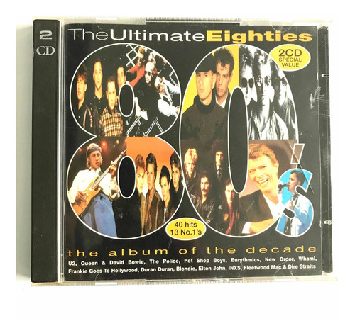 Cd Doble The Ultímate Eighties 80s Varios Intérpretes