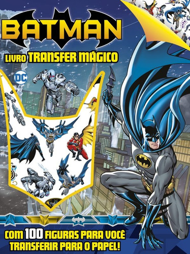 Batman Livro Transfer Mágico, de  On Line a. Editora IBC - Instituto Brasileiro de Cultura Ltda, capa mole em português, 2020