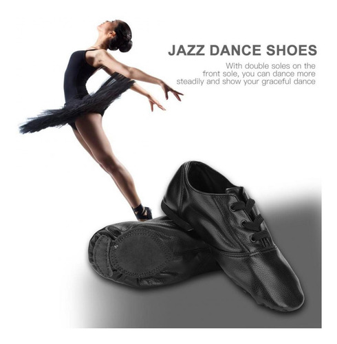 Zapatos De Baile De Pu Jazz De Alta Calidad Para Niños Adult