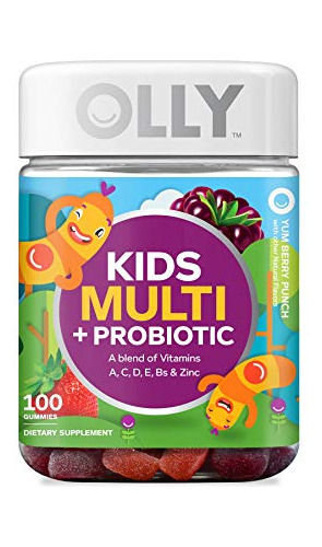Olly Kids Multivitamin + Probiotic Gummy, Digestive And Immu