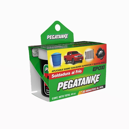 Pegamento Pegatanke Clasico Soldadura En Frio Pega Todo