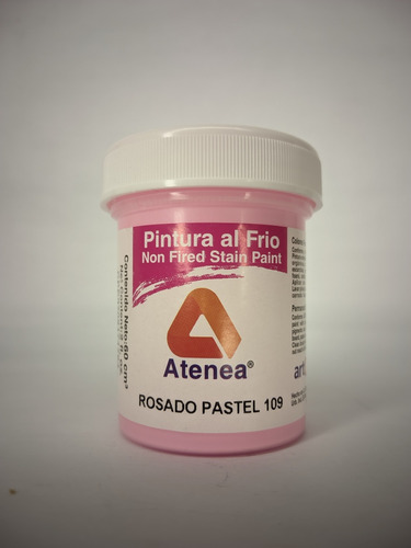 Pintura Al Frío Atenea Rosado Pastel  Pack 2 Unids