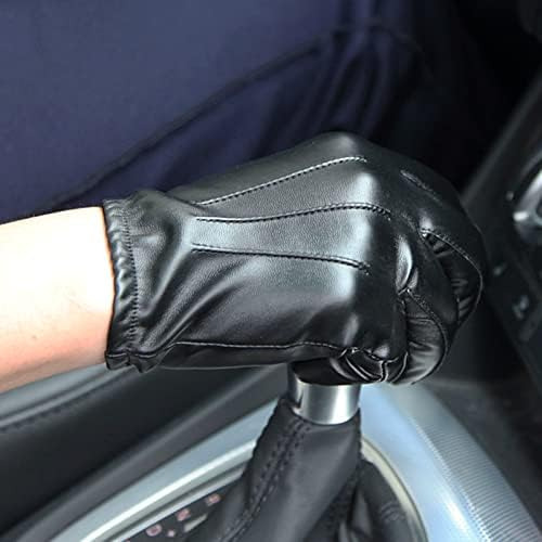 Guantes De Cuero Yameize Apto Para Pantalla Táctil P/hombre