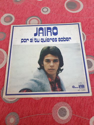 Jairo Por Si Tu Quieres Saber. Vinilo Usado 