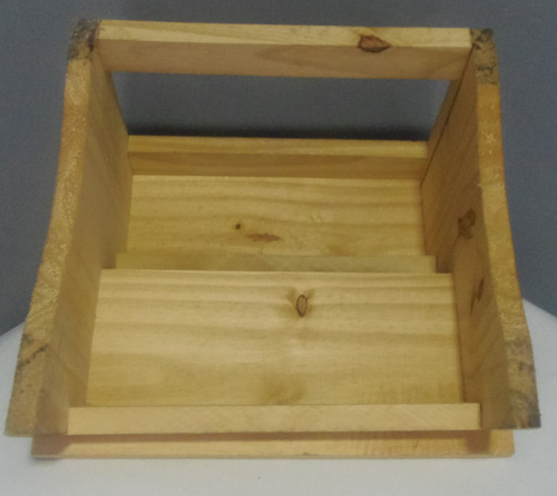 Banqueta Escalera Madera Pino 24 Cm - Ideal Para Tu Hogar Madera Pino (Usado)