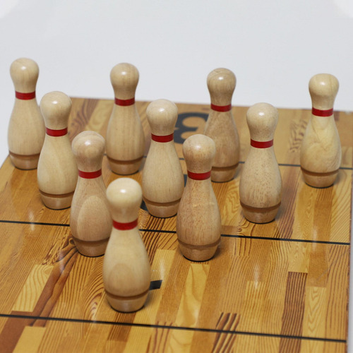 Juego De Bolos De Con 10 Bolos Y Bola, Divertido