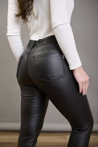 Pantalón Mujer Engomado Jean Jeans Chupín Excelente Calidad