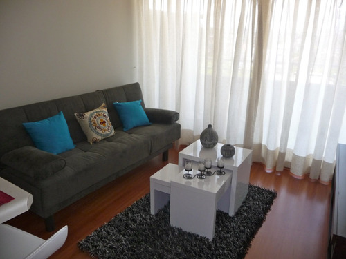 Departamento Amoblado En Arriendo Román Diaz, Providencia