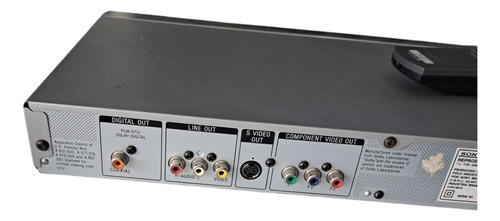 Reproductor De Dvd / Cd Sony Plateado (Usado)