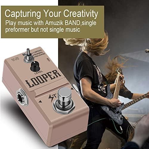 Pedal Looper Para Guitarra Stax Mini Loop Station Sobregraba