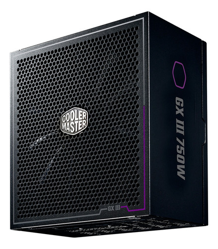 Fuente De Poder Modular Cooler Master Gx Iii 750w 80+ Gold