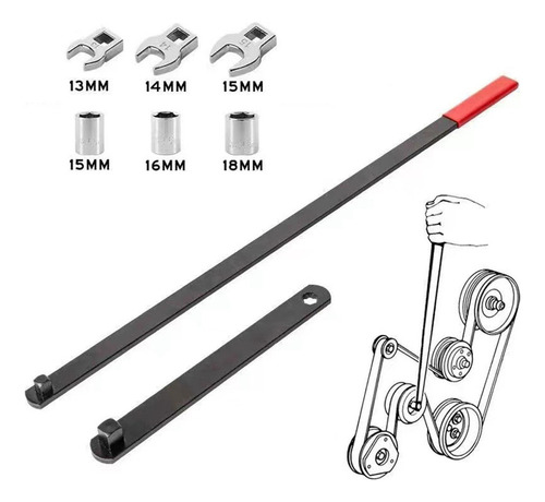 8x Kit De Ferramentas De Correia Serpentina Kit De Serviço