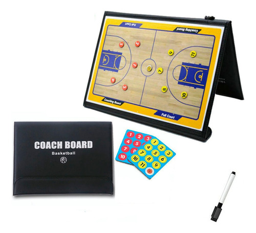 Carpeta Plegable Tablero Táctico Para Baloncesto Basquetball