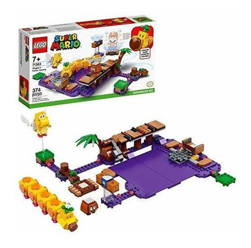 Lego Juego Super Mario Wiggler`s Poison Swamp 71383 Kit De C