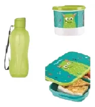 Comprar Set Vianda X3 Infantil Tupperware Original Libre De Bpa
