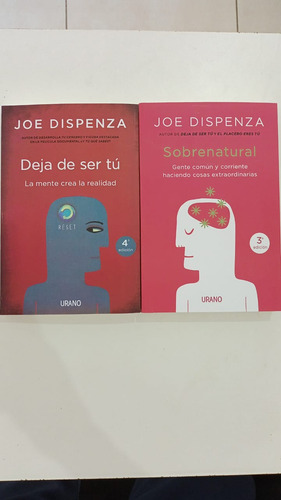 Deja De Ser Tu + Sobrenatural - Dispenza - 2 Libros Urano
