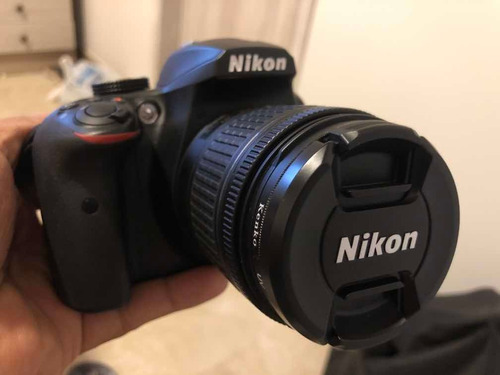 Máquina Fotográfica Nikon D3400, Lente 18-55mm
