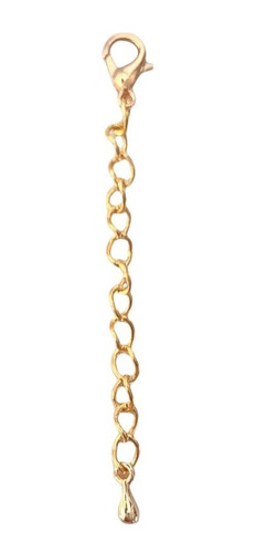 Extensor De Cadena Baño De Oro Para Collar O Pulsera 