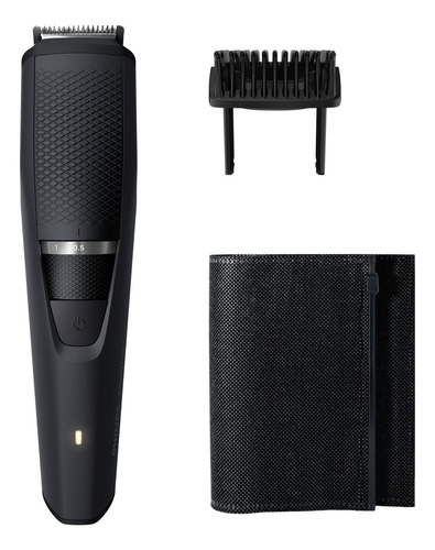 Máquina de corte de cabelo Philips Norelco, barba, cor recarregável preta 110v