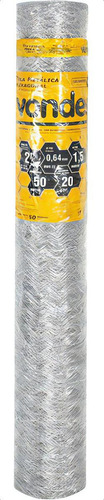 Tela Metálica Hexagonal Malha 2 Fio 23 1,5 X 50m Vonder