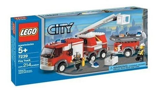 Camion De Bomberos De Lego City (7239)