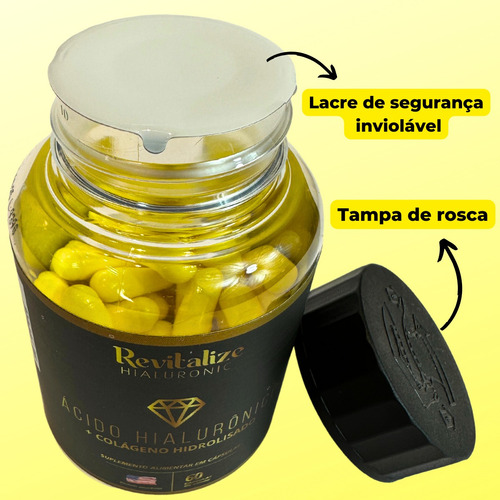 Kit de 3 frascos de ácido hialurónico americano más colágeno + que aporta un sabor sin sabor