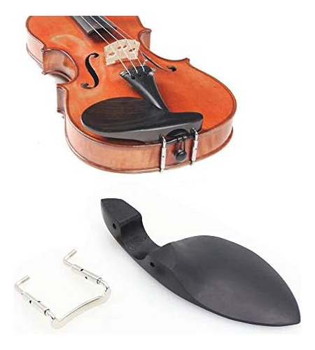 Jiayouy Reposapiés De Ébano Para Violín C/ Soporte Estándar
