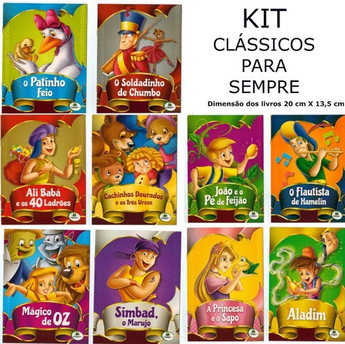 Kit Clássicos De Ouro + Adoráveis + De Sempre