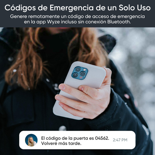 Wyze Lock Bolt - Sistema De Teclado Y Cerradura Inteligente
