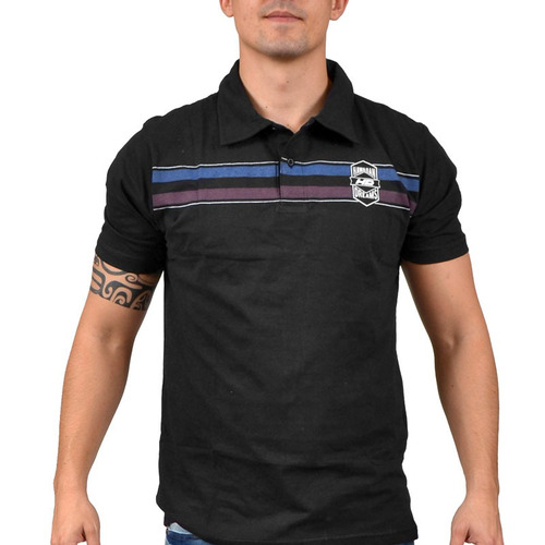 Camisa Polo Hd Custom Preta