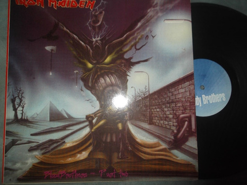 Lp Iron Maiden Limitado Em 200 Copias Blood Brothers Part 2