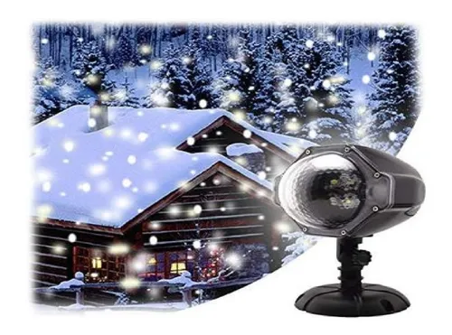 Projetor Espeto Led Natal Flocos Neve Prova Agua Natal | Parcelamento sem juros Projetor Espeto Led Natal Flocos Neve Prova Agua Natal | Parcelamento sem juros