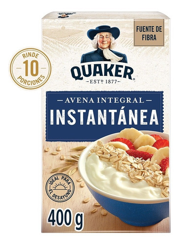 Quaker Avena Instantanea Fortificada 380 Gr | Comida Pepsico