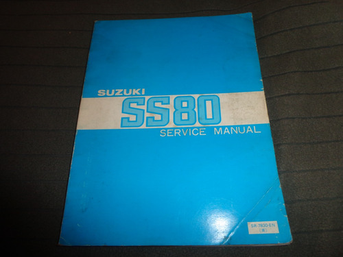 Suzuki Ss 80 1980 Manual De Servicio (Usado)