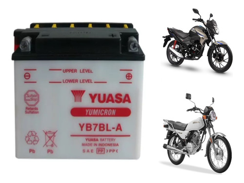 Batería Yuasa Yb7bl-a Honda Twister 125 Tool 125