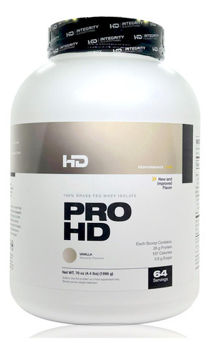 Proteína Whey Isolate Prohd Vainilla 64 Serv Hd Muscle