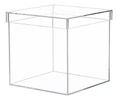 Caja Acrílica 20x20x10 Cm Acrilico