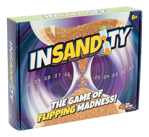 Fat Brain Toys In-sand-ity - Juego De Reflejos Rápidos Para