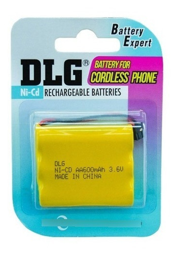 Bateria Telefono Inalámbrico 3.6 V 600 Mah - Electrocom -