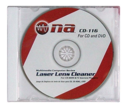 Juego De Limpieza De Lente Laser Para Cd ,cd-rom Y Dvd Escar