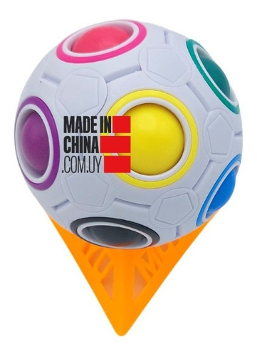 Imagen 5 de 10 de Pelota Mágica Bola A De 7cm Puzzle Rompecabezas