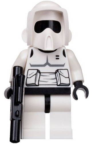 Minifigura De Lego Star Wars Scout Trooper Blaster