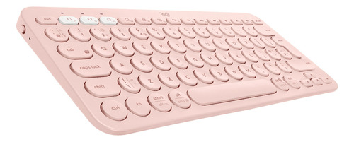 Logitech K380, Teclado Bluetooth Multi-dispositivo - Rosado