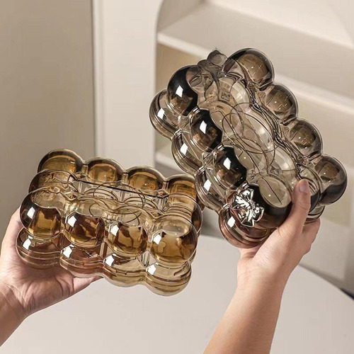 Cubierta De Caja De Pañuelos, Soporte Para Marrón