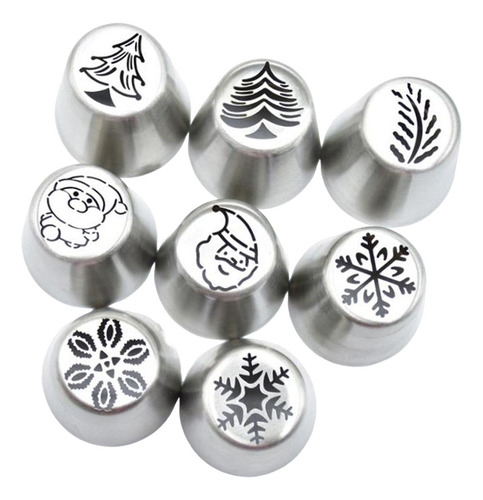 Kit De 8 Puntas Para Manga Pastelera, Kit De Decoración De